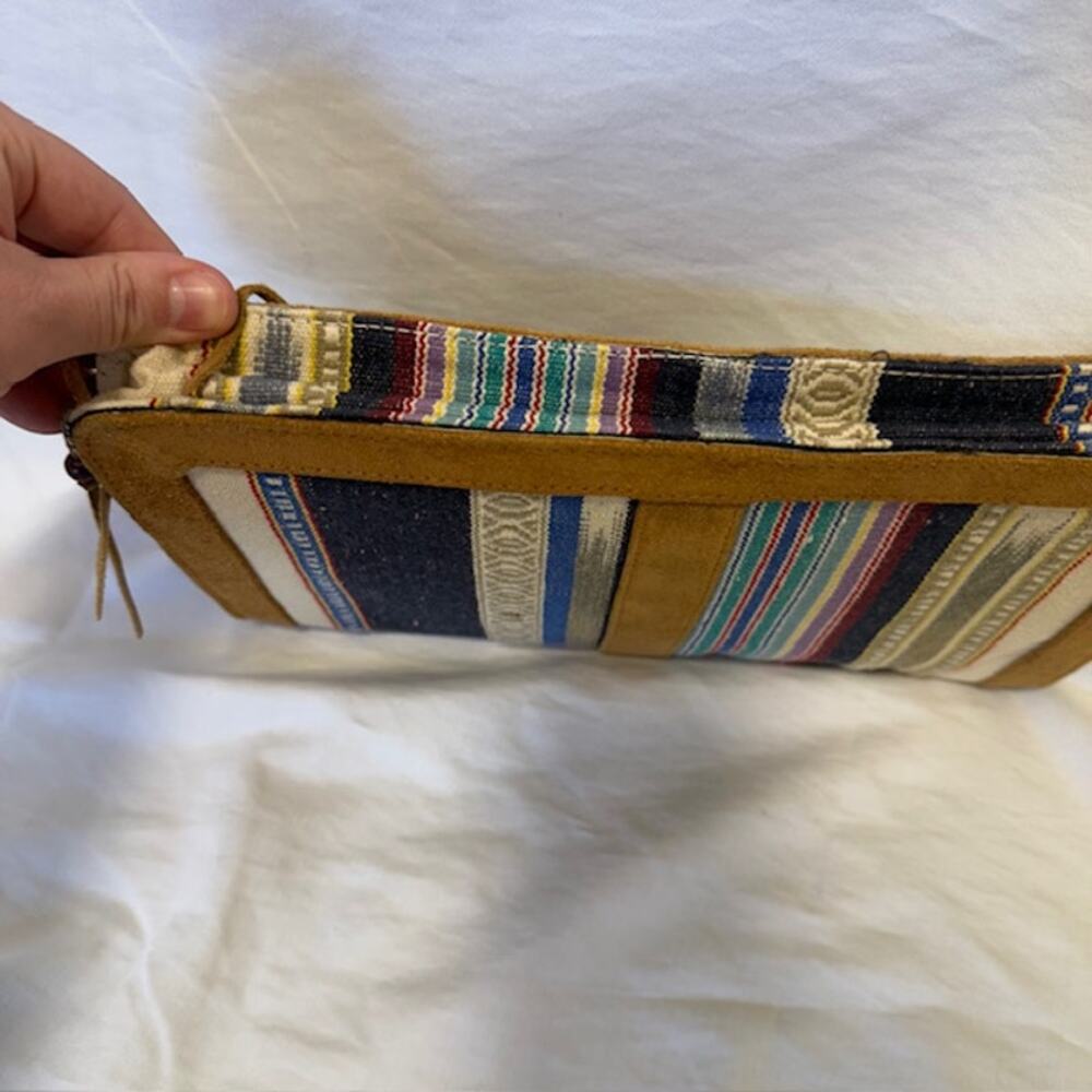 Shiraleah Chicago Boho‎ Western Clutch Southwestern Tapestry Tassel Bag - Picture 11 of 14